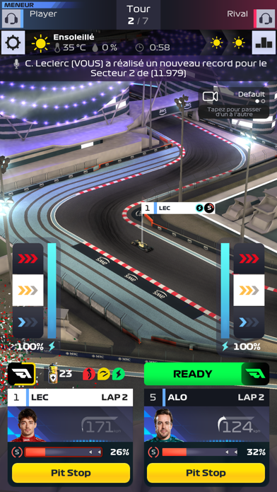 Screenshot #2 pour F1 Clash - Jeu Officiel 2025