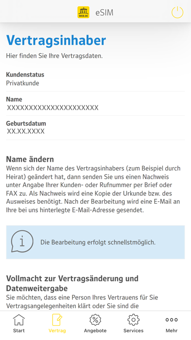 App screenshot