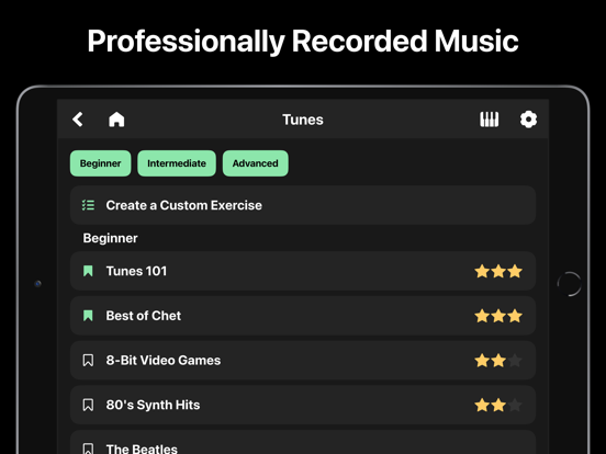 Chet - Ear Training iPad screenshot 7 - Music app