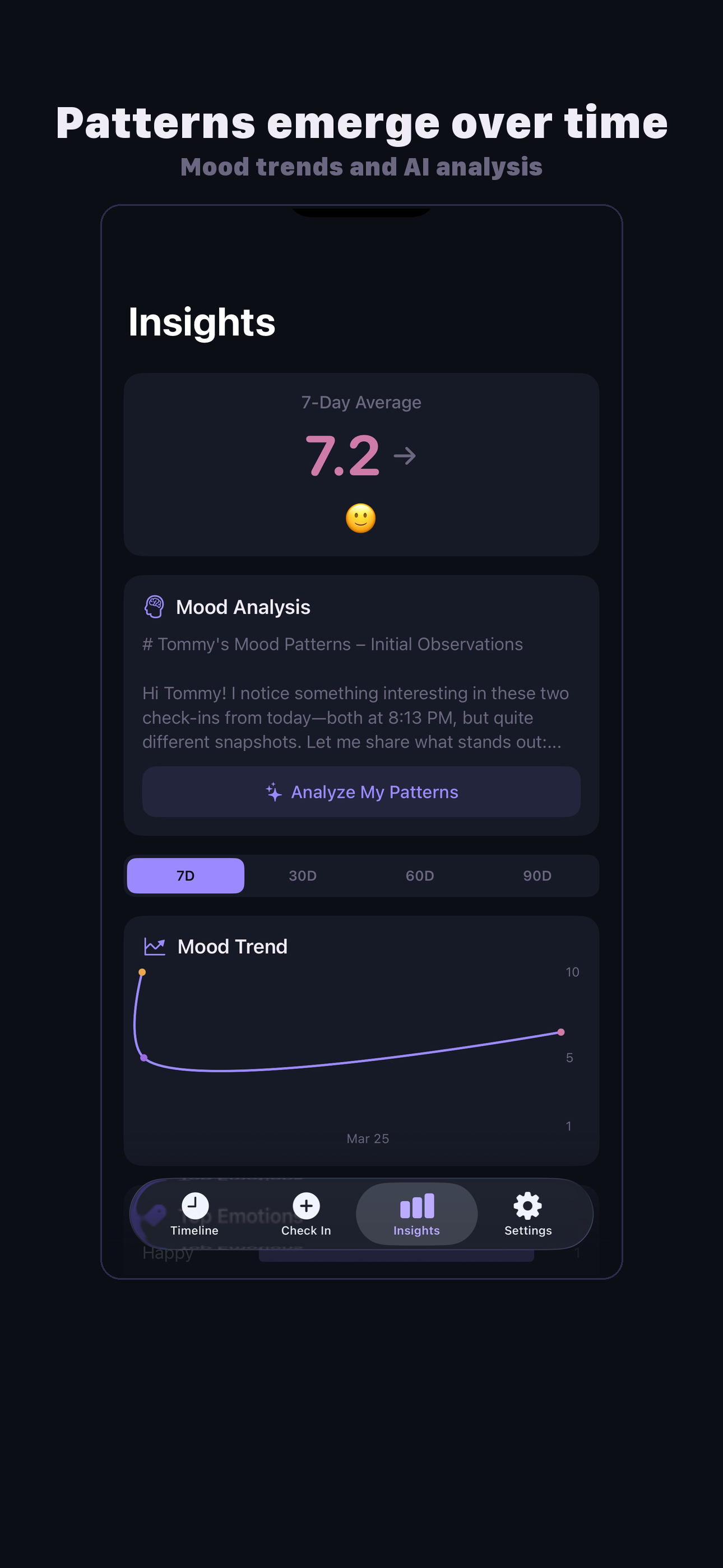 MoodThread - Mood Journal screenshot 4