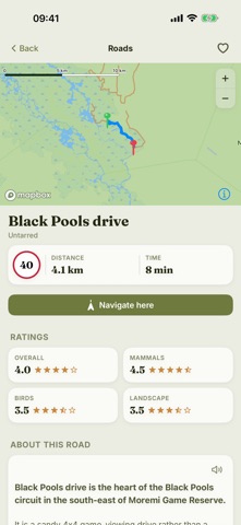 Moremi Safari: Map & Guide Screenshot 5 of 10