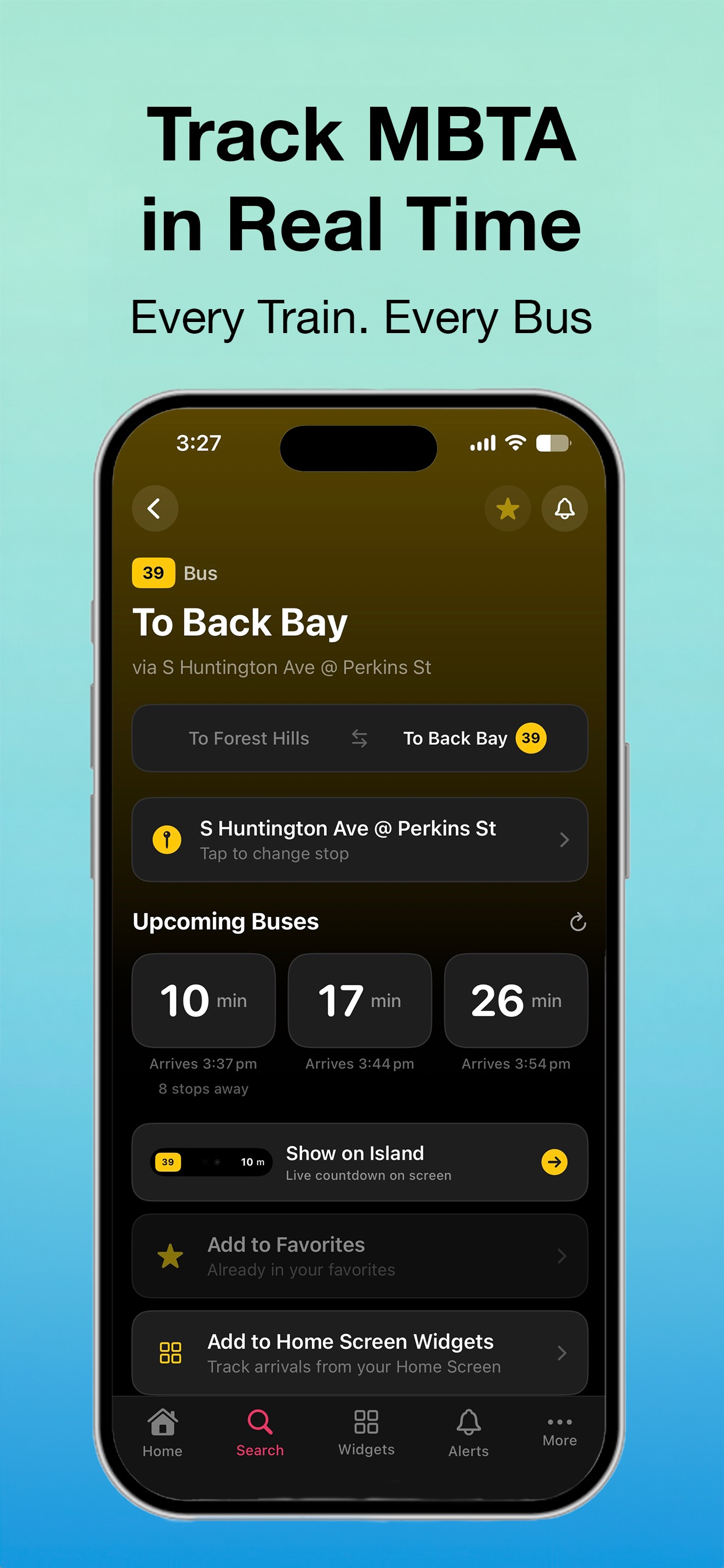 MBTA Widgets screenshot 4