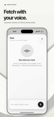 Magic Pocket: Save & Find Screenshot 2 of 7