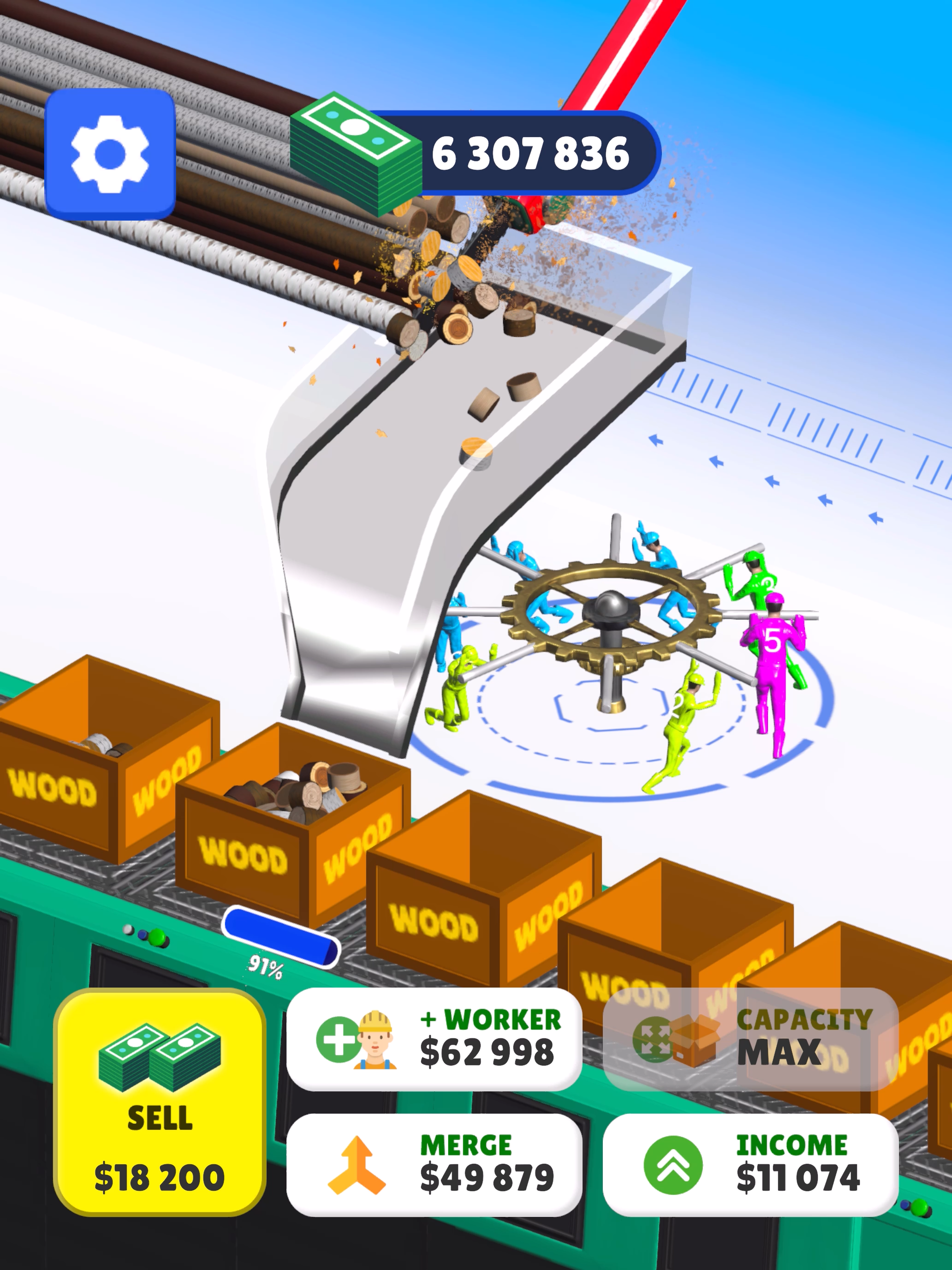Cut And Stack - Idle Game