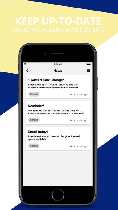 Olathe Middle/High School Screenshot