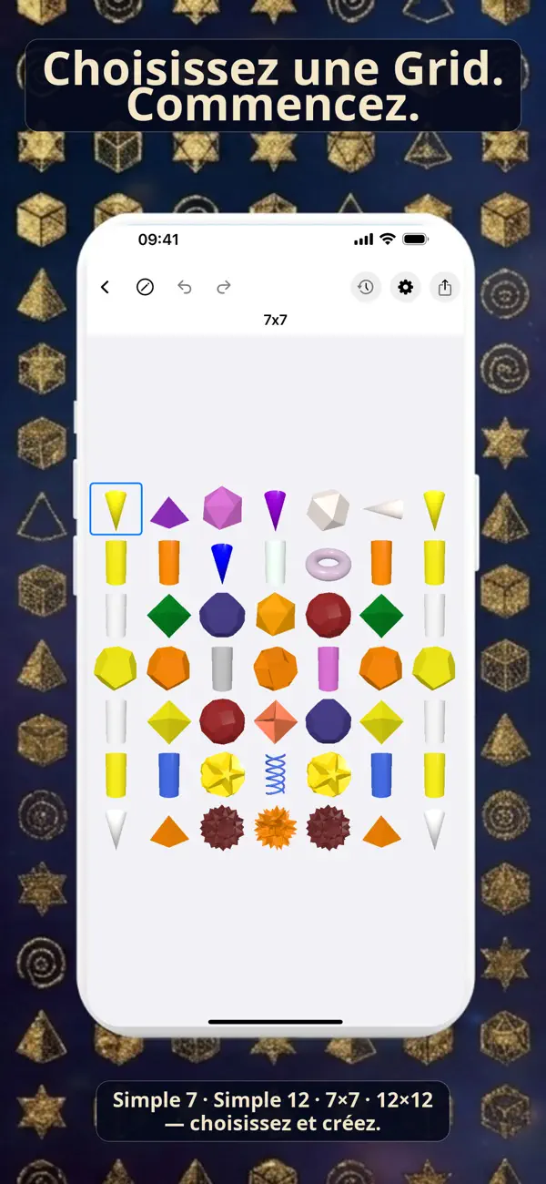 Screenshot #1 pour Light Language Grid Creator