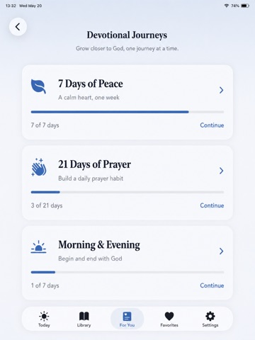 Hallelujah: Daily Bible Widget