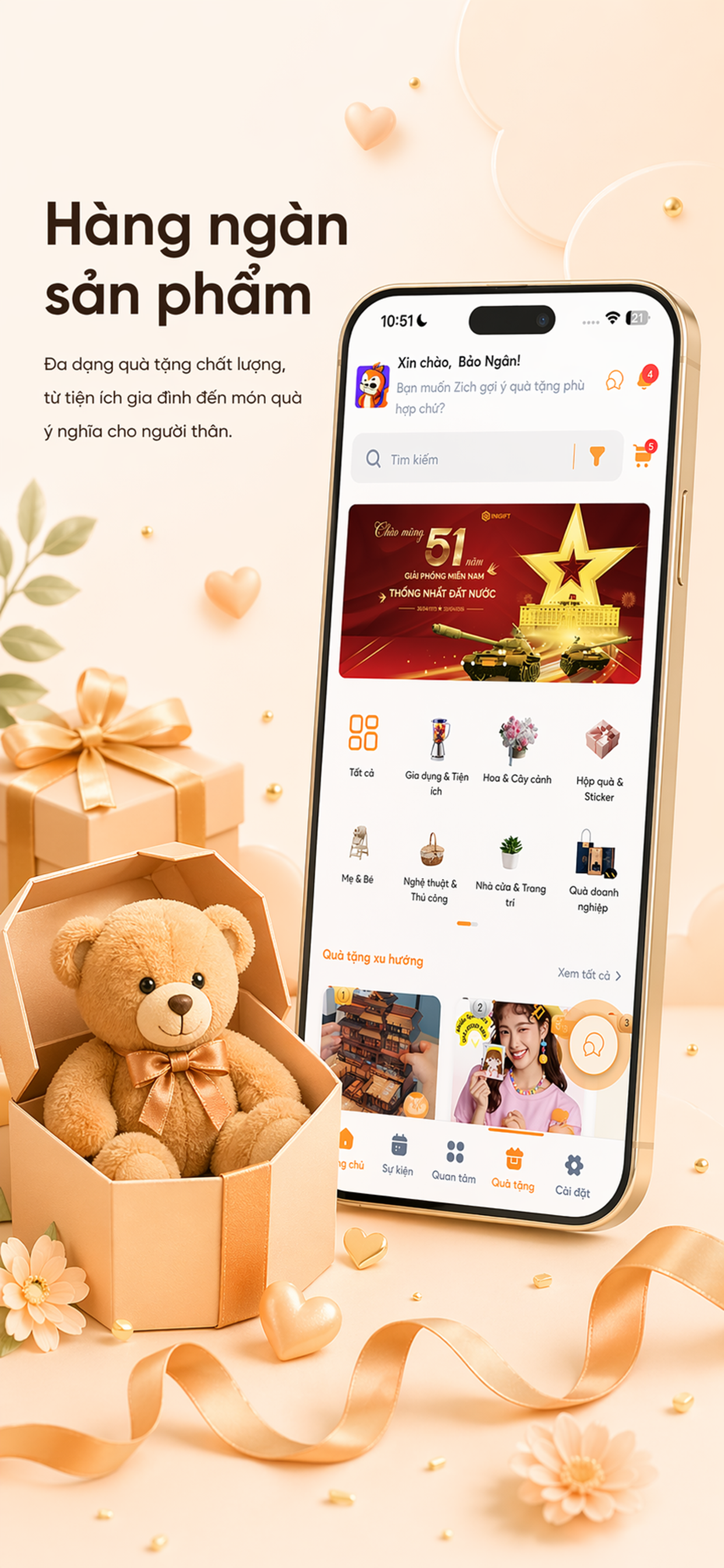 Inigift: Giữ trọn kết nối