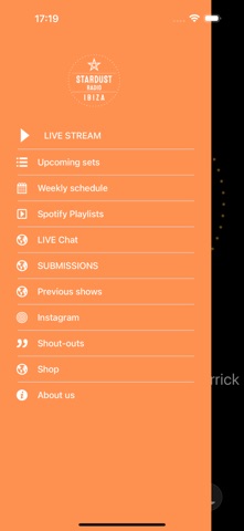 Ibiza Stardust Radio screenshot