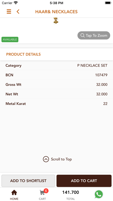 Dharmesh Jewellers Screenshot