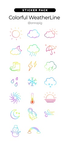 Colorful WeatherLine Screenshot 1 of 3