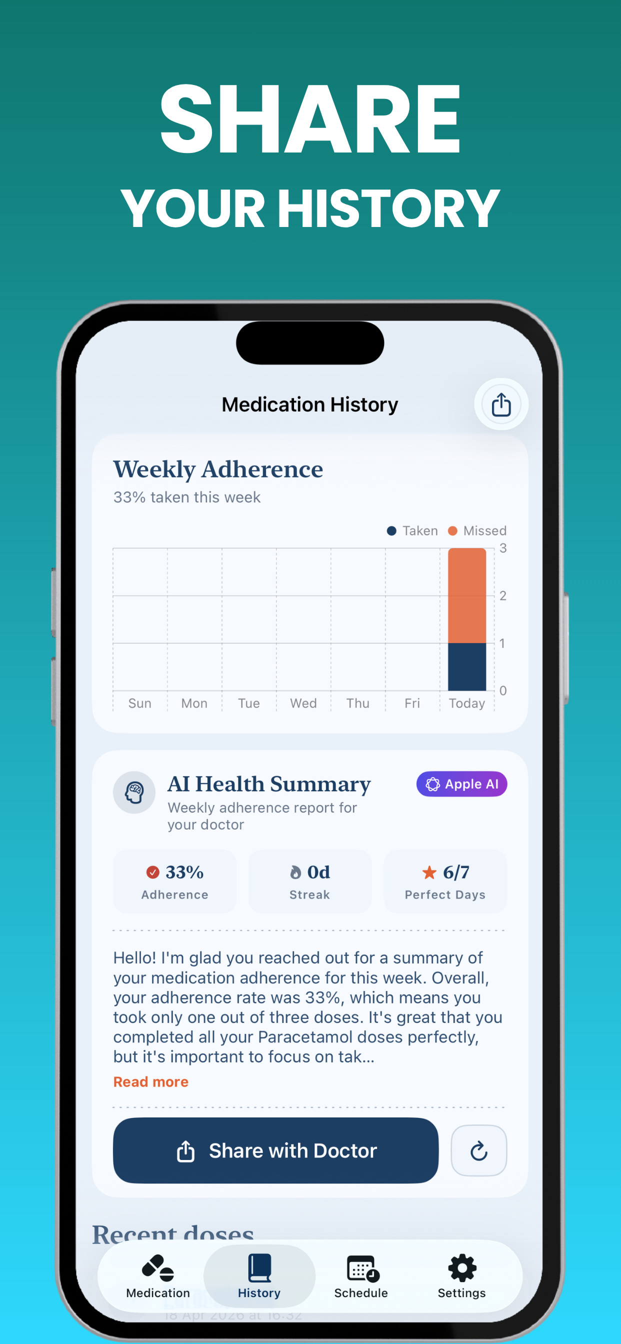 Medicine Reminder: Hapche screenshot 4