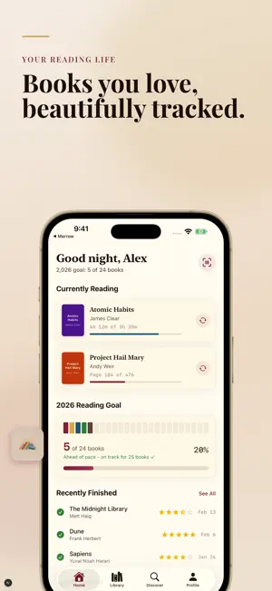 Book Reading Tracker - Tome screenshot 1