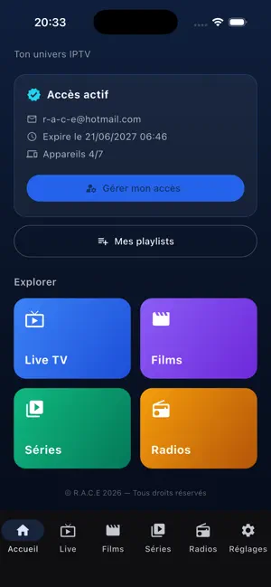 SmartRacePlayer screenshot 1