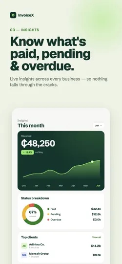 Скриншот InvoiceX By Loop на iPhone 1