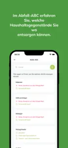 Abfall-App ZfA screenshot #4 for iPhone
