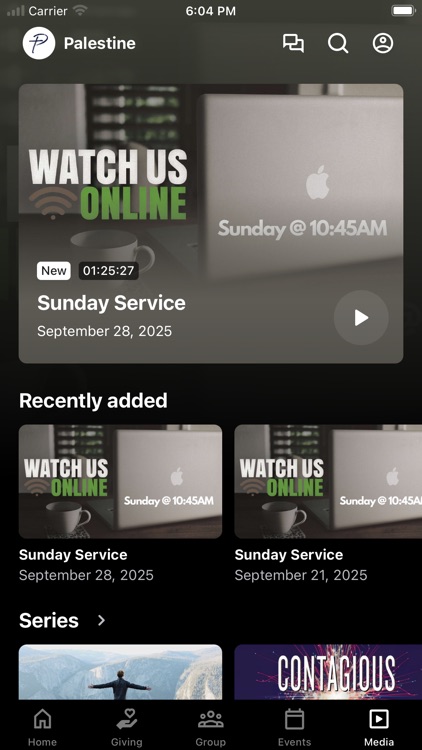 Palestine Baptist Church VA screenshot-3