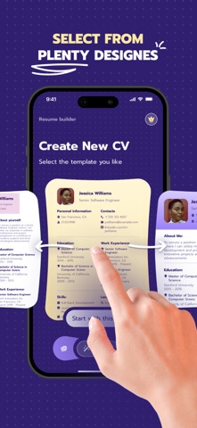 Resume Builder & CV Maker App Screenshot 2 of 4