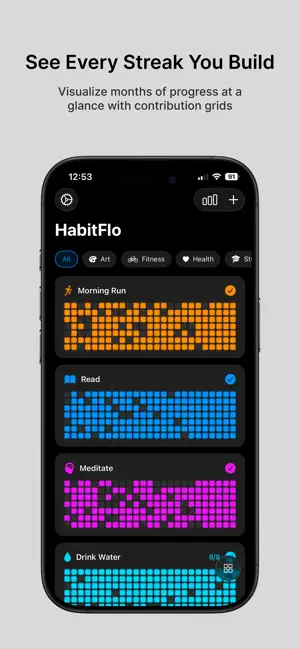 Habit Tracker - HabitFlow screenshot 1