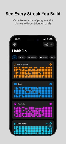 Habit Tracker - HabitFlow Screenshot 1 of 5