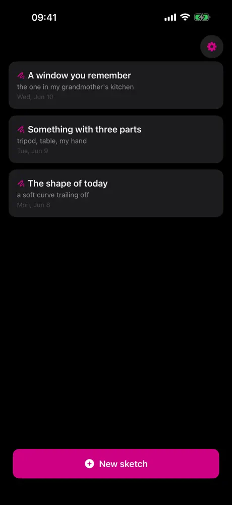Pink Sketch screenshot 2