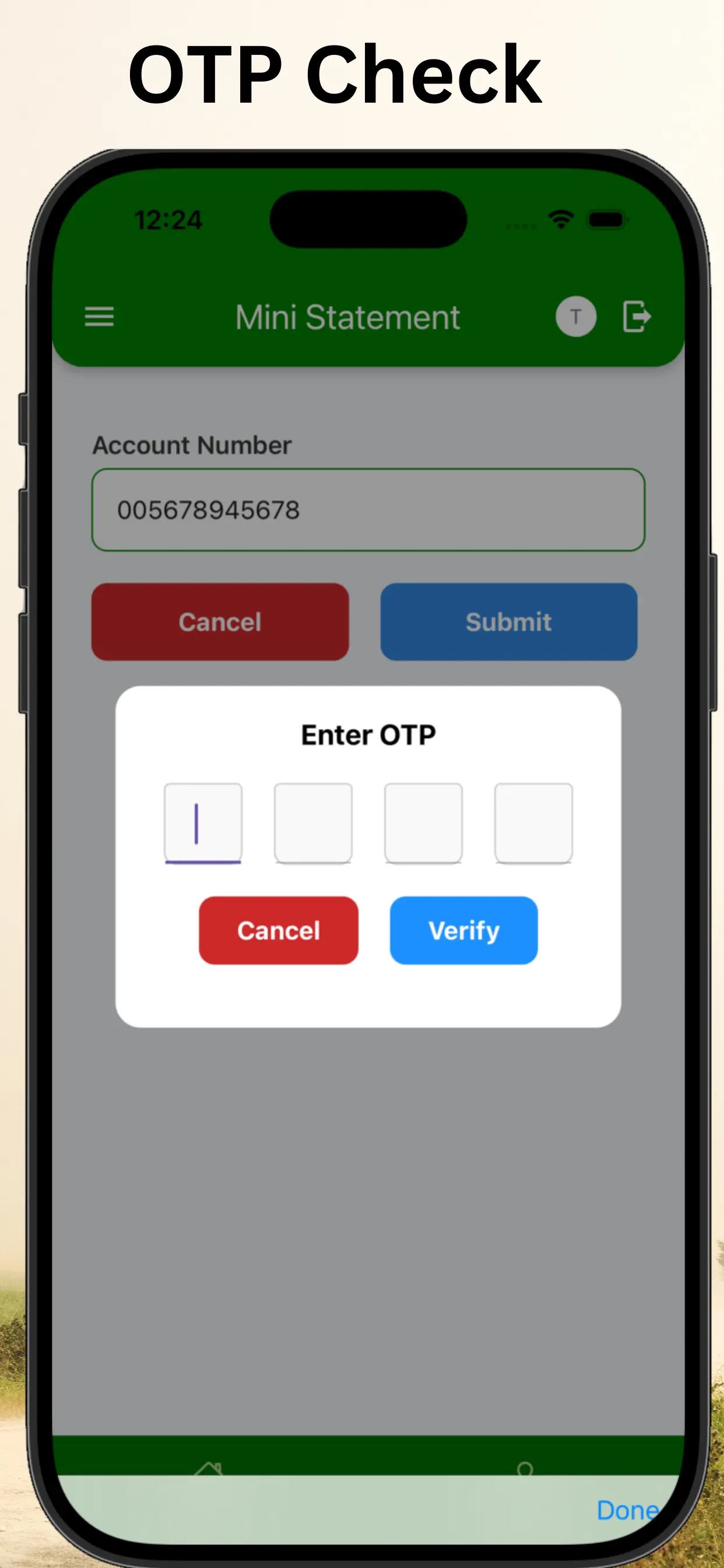 #4. Agent Banking (iOS) Podle: BHUTAN DEVELOPMENT BANK LTD