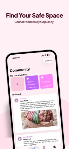 HerHub iPhone screenshot