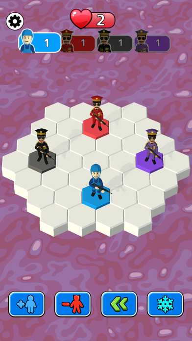Hexa Battles - Survive game Screenshot