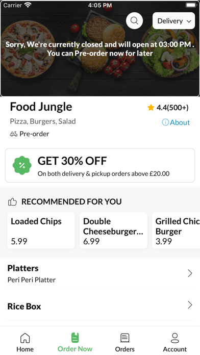 Food Jungle Manchester Screenshot