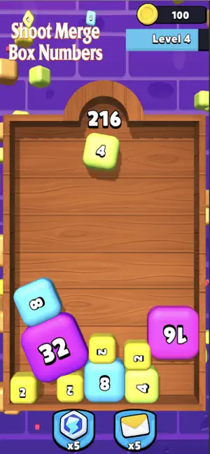 Shoot Merge Box Numbers screenshot 2