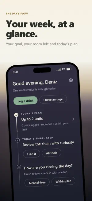 Andante: Drink Less Coach screenshot 1