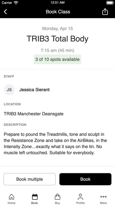TRIB3 UK Screenshot