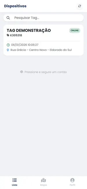 Rastro Tag Connect screenshot 2