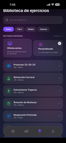 PausaFit screenshot