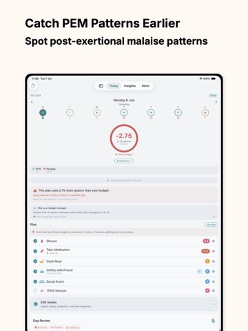 Metered: Energy Planner iPad screenshot