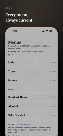 OMI Group App screenshot