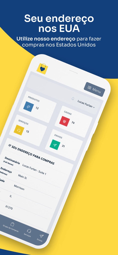 Pede Inbox - Shopping App | MWM