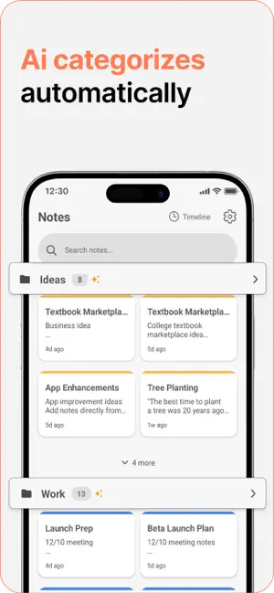 HiGGSi - AI-powered note app screenshot 3