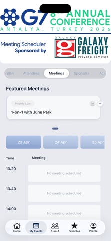 G7events screenshot