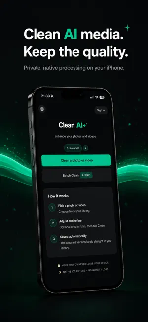 CleanAi: Metadata Cleaner screenshot 1
