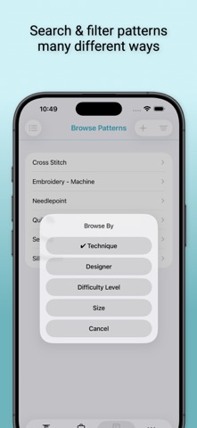 Threadalog: Embroidery, Sewing Screenshot 9 of 9