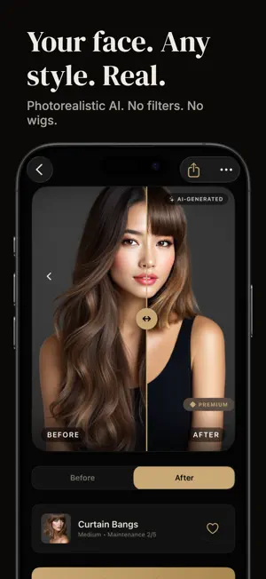 Coif: 1 Free AI Hairstyle screenshot 2