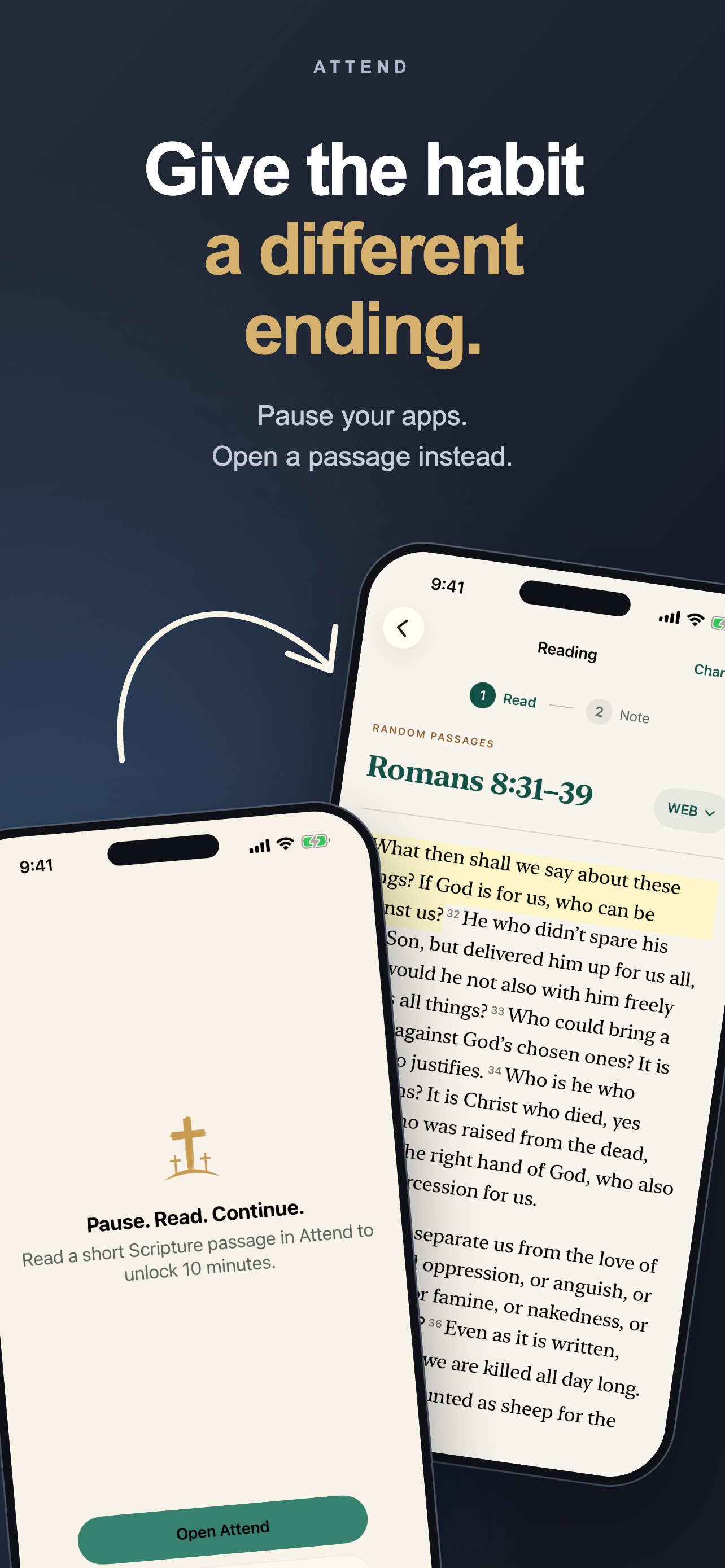 Screenshot 2 of Attend: Christian Screen Time