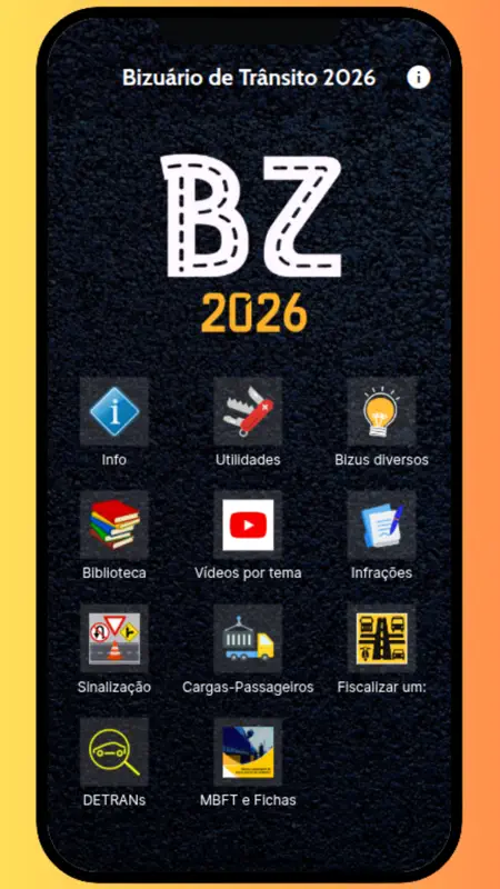 Bizuário de Trânsito 2026 screenshot 1 of 4