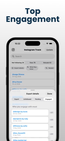 Threads Track - Followers Screenshot 6 of 7