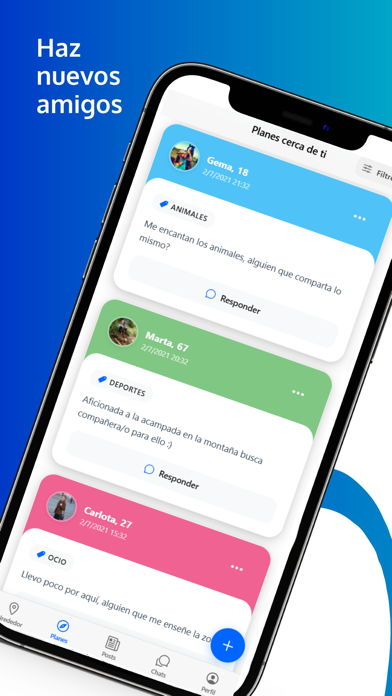 Screenshot #1 pour Hoa: Amigos, Planes y Quedadas