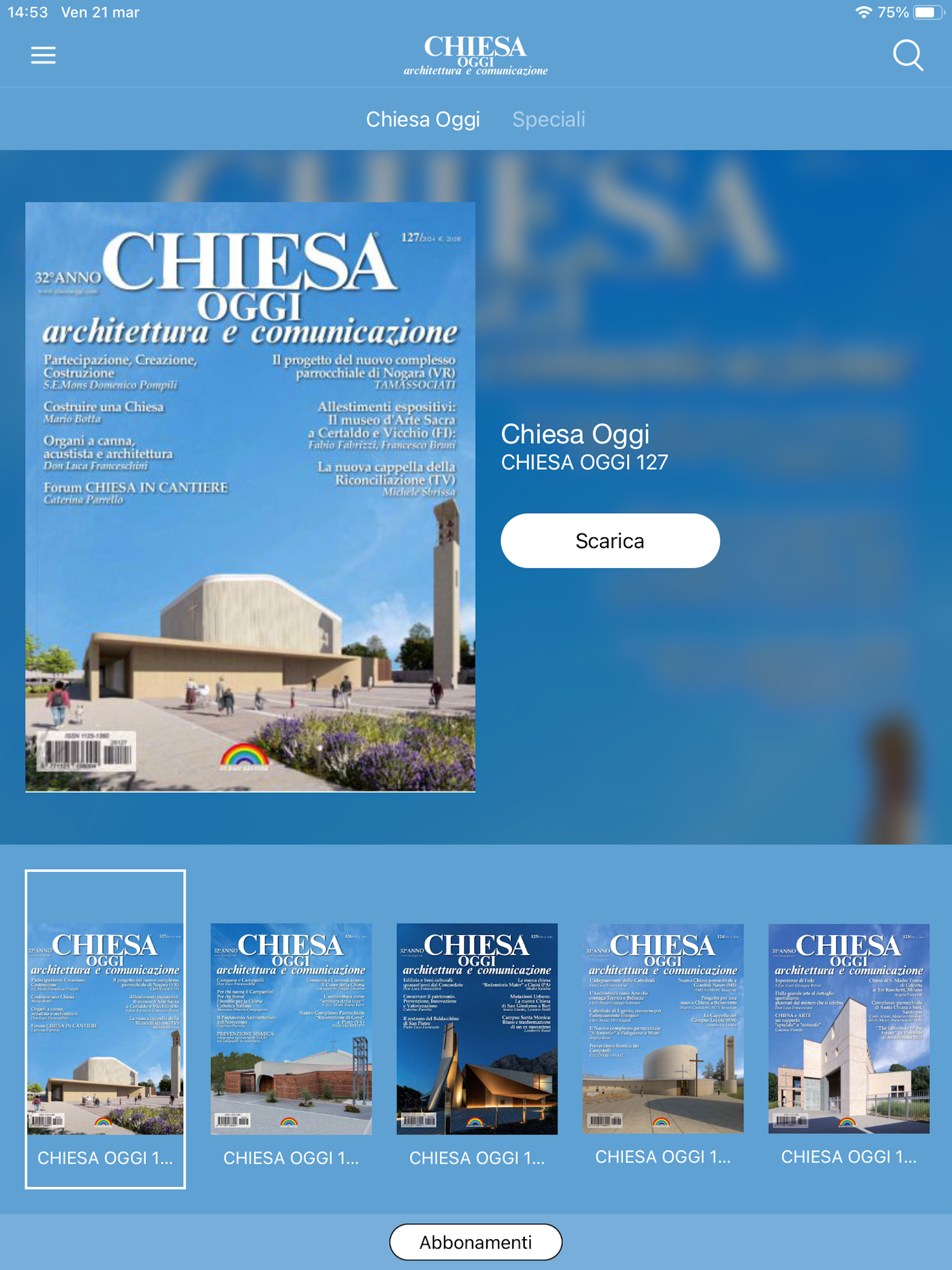 Chiesa Oggi