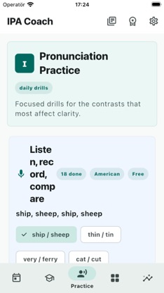 IPA Coach: English Phonetics screenshot 1