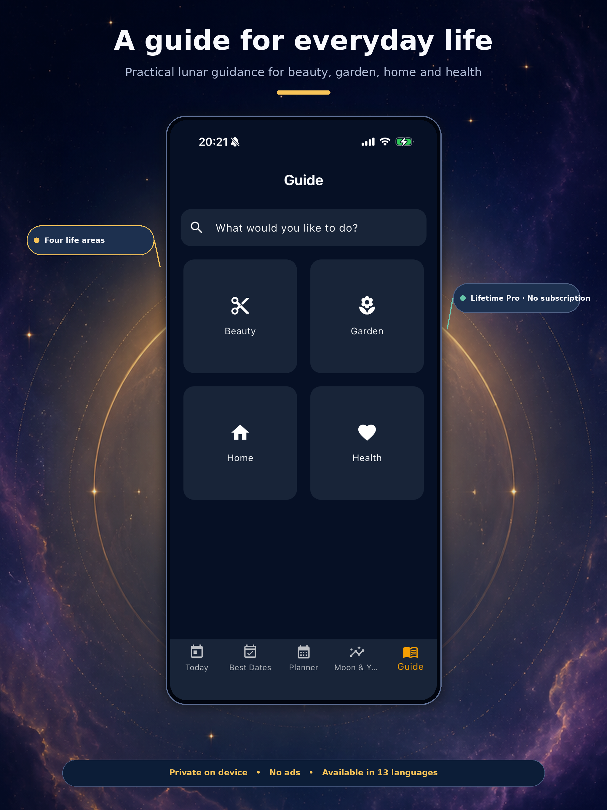 Moon Phase Calendar - MondPlan screenshot 10
