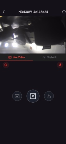 Nakamichi Dashcam screenshot